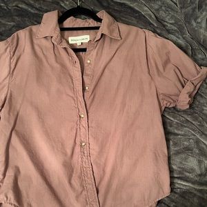 Denim forum button up